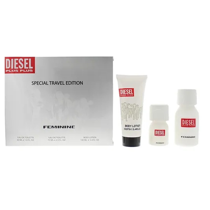 Image of Diesel Plus Plus Feminine 75ml Eau de Toilette Set