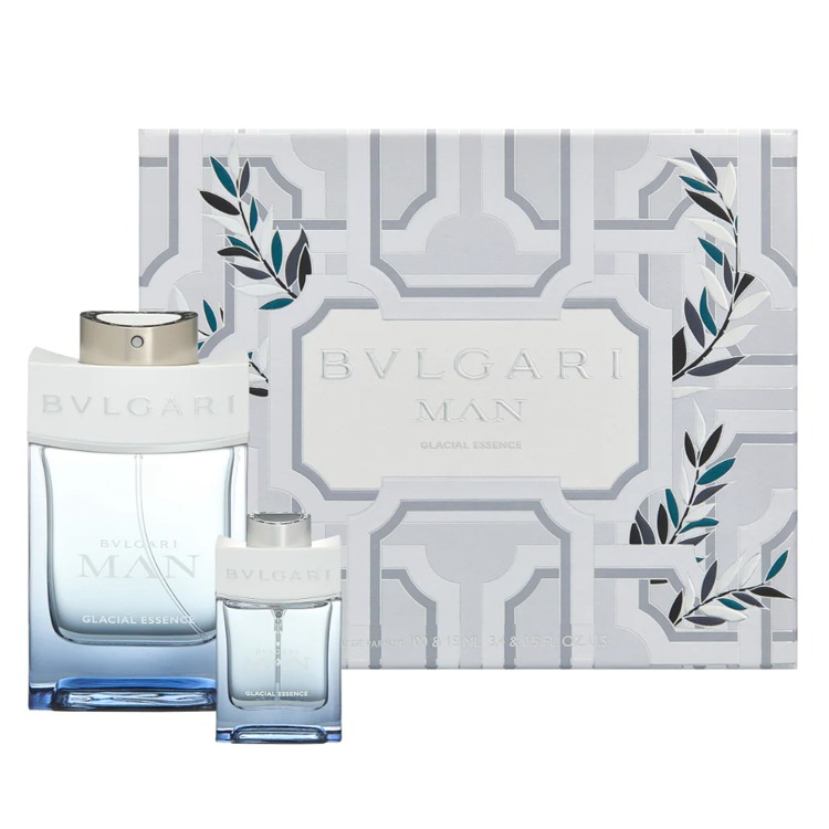 Image of Bvlgari Man Glacial Essence 100ml Eau de Parfum Set