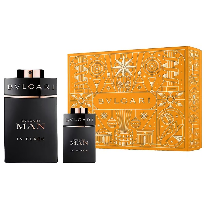 Image of Bvlgari Man in Black 100ml Eau de Parfum Set
