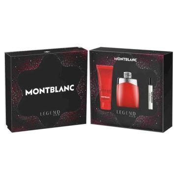 Mont Blanc Legend Red 100ml Eau De Parfum 3 Ps Set