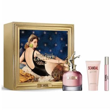 Jean Paul Gaultier Scandal 80ml Eau de Parfum + 2 Products Set