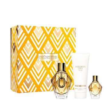 Paco Rabanne Million Gold For Her 90ml Eau de Parfum Gift Set